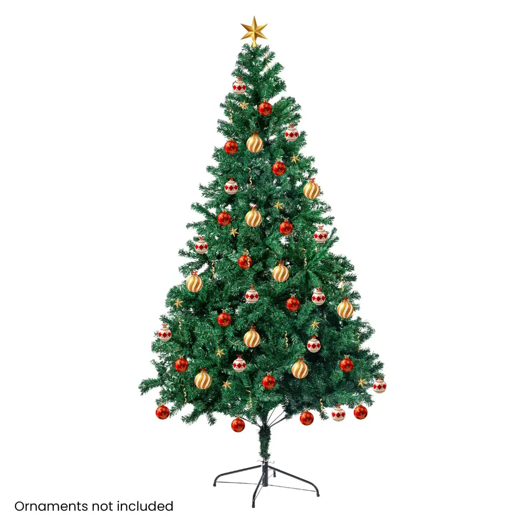 Christabelle Green Christmas Tree 1.8m Xmas Decor Decorations - 850 Tips 