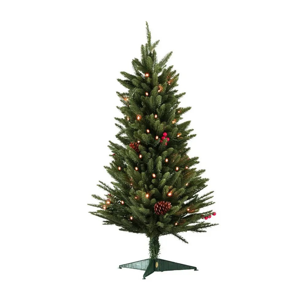 Jingle Jollys Mini Christmas Tree 90cm LED Xmas Tree Party Decorations 