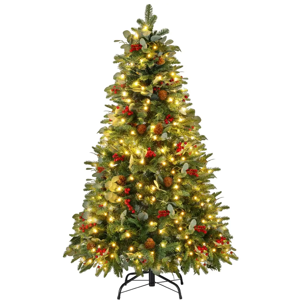 Jingle Jollys Christmas Tree 1.5m 160 LED Xmas Tree Party Decorations 355 Tips 
