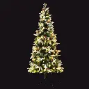 Jingle Jollys Christmas Tree 190cm Pine Cones LED Flocking Xmas Tree 680 Tips 