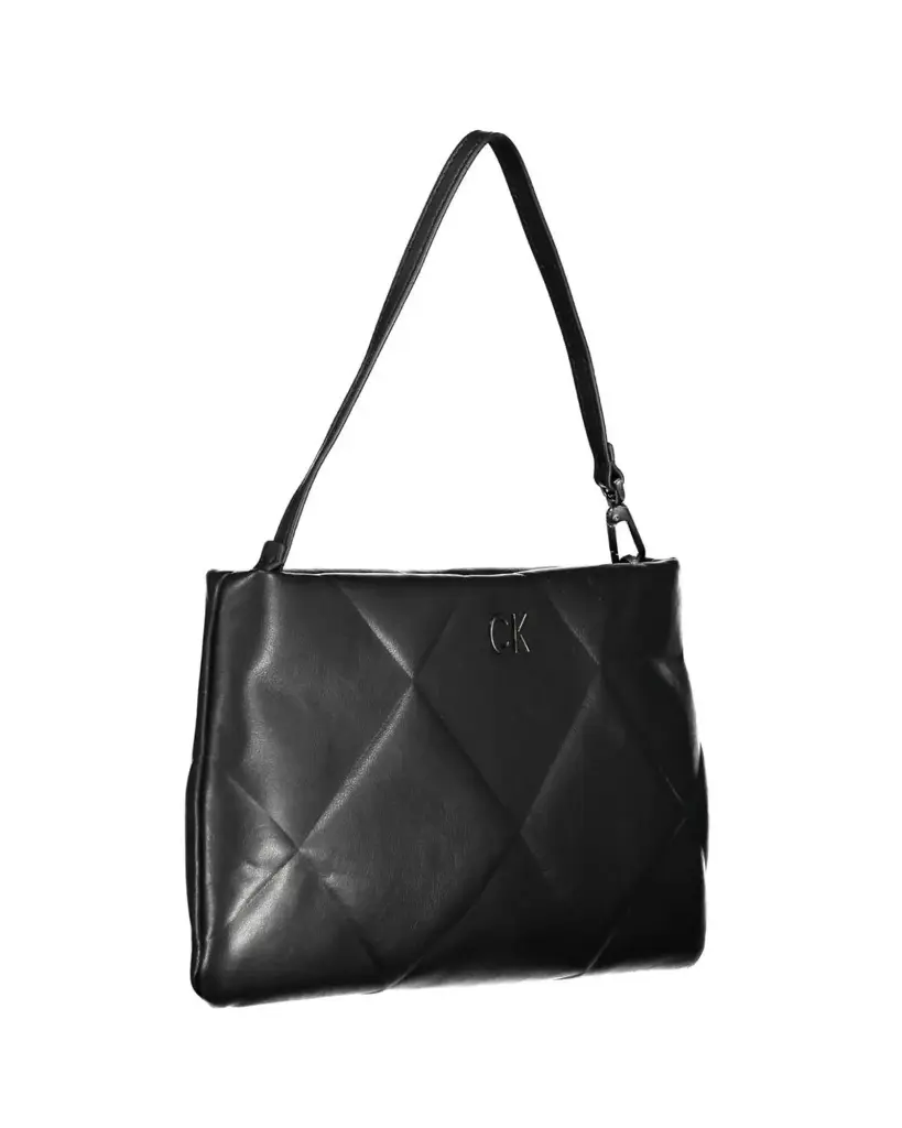 Calvin Klein Women's Black Polyester Handbag - One Size 