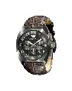 Armani Men's Brown Cowhide Leather Watch - One Size 