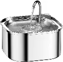 YES4PETS 3.2L Automatic Electric Pet Water Fountain Dog Cat Stainless Steel Feeder Bowl Dispenser 