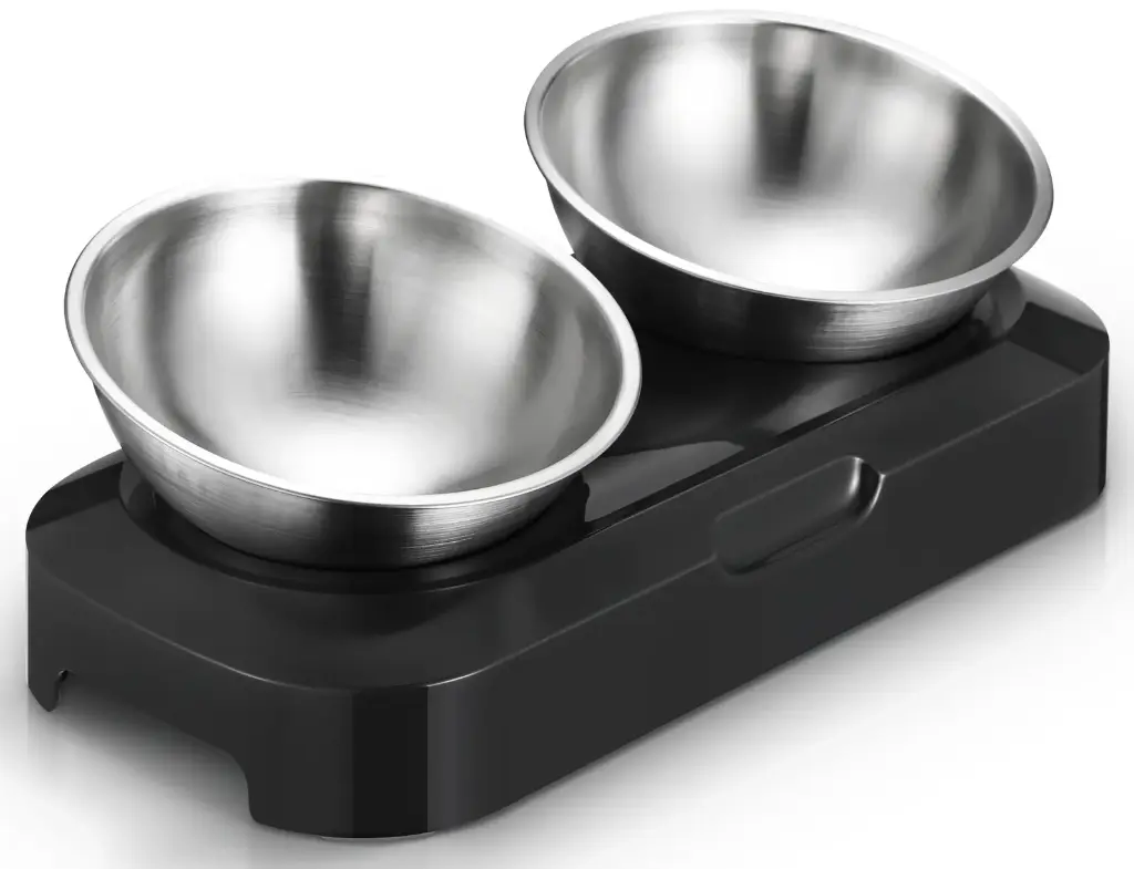 YES4PETS Stainless Steel Pet Bowl Water Bowls Portable Anti Slip Skid Feeder Dog Rabbit Cat 