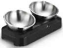 YES4PETS Stainless Steel Pet Bowl Water Bowls Portable Anti Slip Skid Feeder Dog Rabbit Cat 