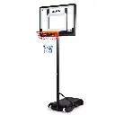 Dr.Dunk Adjustable Basketball Stand System Kids Hoop Portable Height Rim Ring 