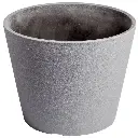 Rendered Grey Planter Pot 25cm 