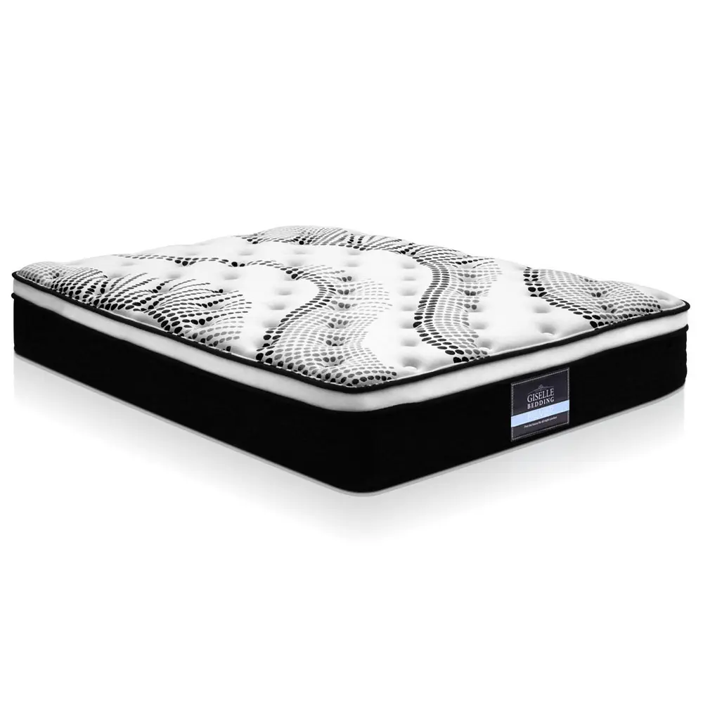Giselle Bedding 32cm Mattress Euro Top Queen 