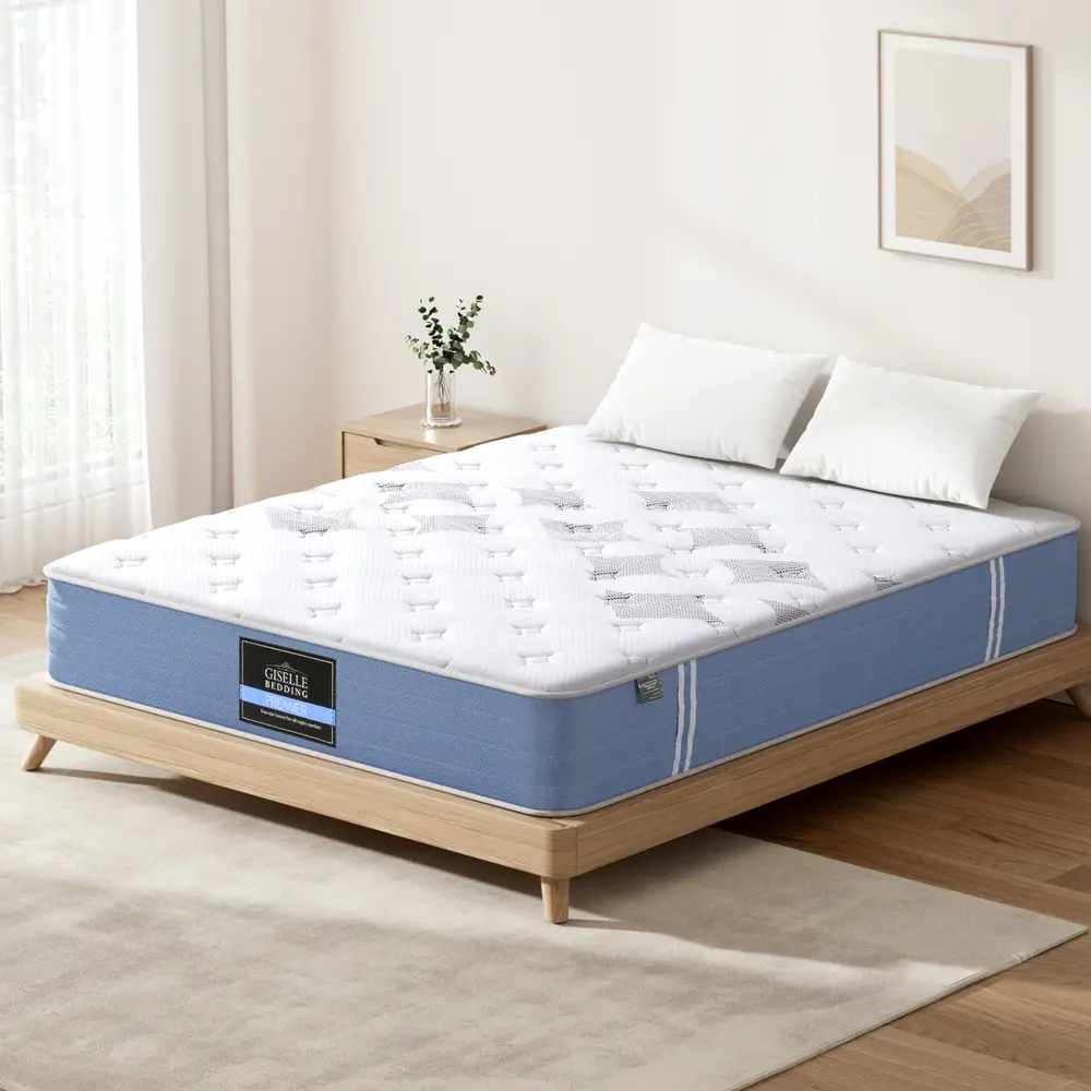 Giselle 25cm Mattress Double Bed Pocket Spring Mattresses 
