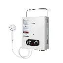 Devanti Portable Gas Water Heater Outdoor Camping Shower White 