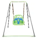Lifespan Kids Bobcat Foldable Metal Swing frame with Haven 3 Stage Swing Seat 