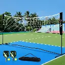 Everfit 3.6M Badminton Tennis Net Portable Volleyball Kit Adjustable Height 