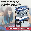 4FT 12-in-1 Combo Games Tables Foosball Soccer Basketball Hockey Pool Table Tennis 