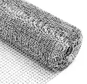 YES4PETS 1 x 40M Galvanised Wire Mesh Garden Pet Chicken Coop Fencing Bird Netting Mesh 