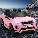 Kids Electric Ride On Car Land Rover Licensed Toy Cars Remote 12V Battery Pink 