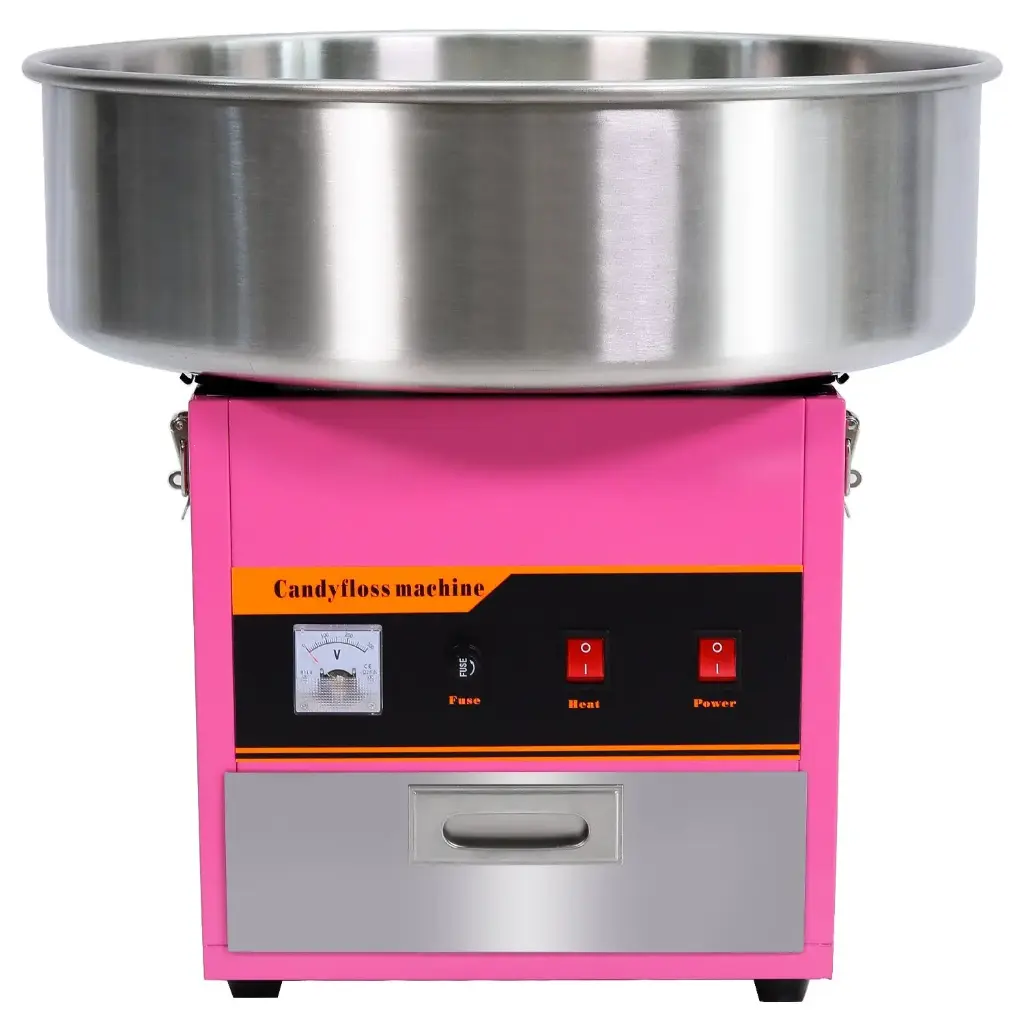 Samland Commercial Cotton Candy Machine Fairy Floss Maker 