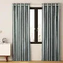 Artiss 2X Blockout Curtains Eyelet 300x230cm Grey Shine 