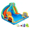 AirMyFun Kids Inflatable Pool Water Slide Cannon Splash Park Castle Outdoor Toys 427X374CM 