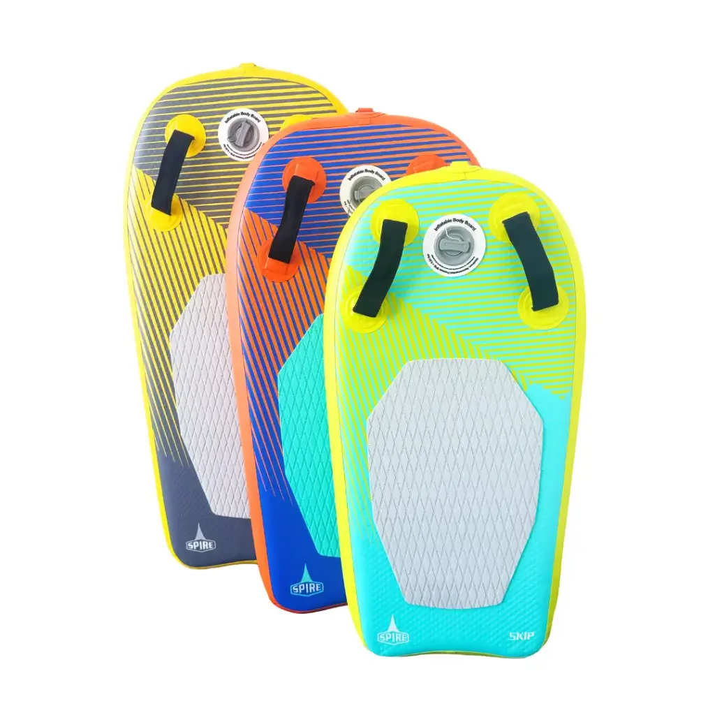Spire Inflatable Bodyboard (Styles:Pipe, Curl & Skip)
