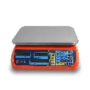 Kitchen Scale Digital Commercial Postal Shop Electronic Weight Scales Food 40KG - orange 