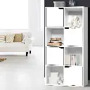 Artiss Bookshelf 8 Cube Shlef - DANA White 