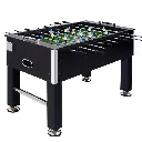 5FT Soccer Table Foosball Football Game Home Family Party Gift Playroom Black 