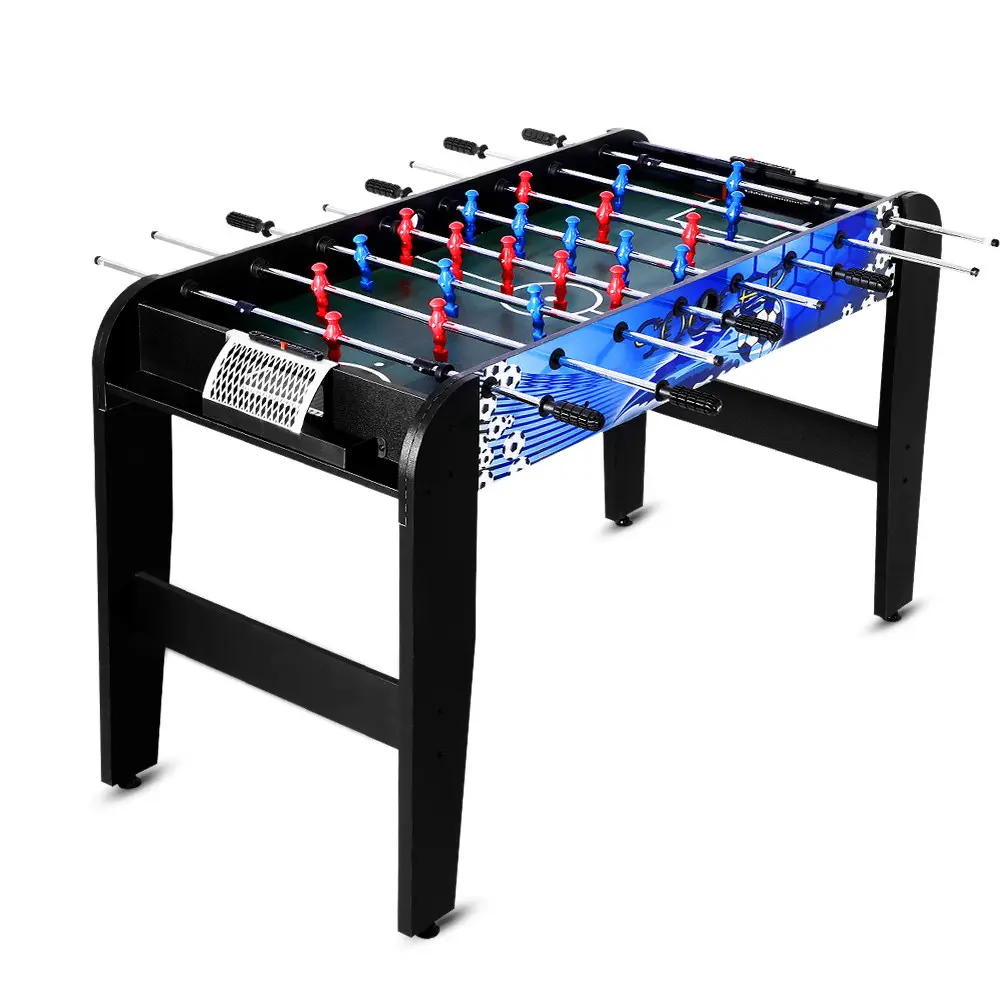 4FT Soccer Table Foosball Football Game Home Family Party Gift Playroom Blue 