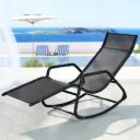Gardeon Sun Lounge Rocking Chair Outdoor Lounger Patio Furniture Pool Garden 