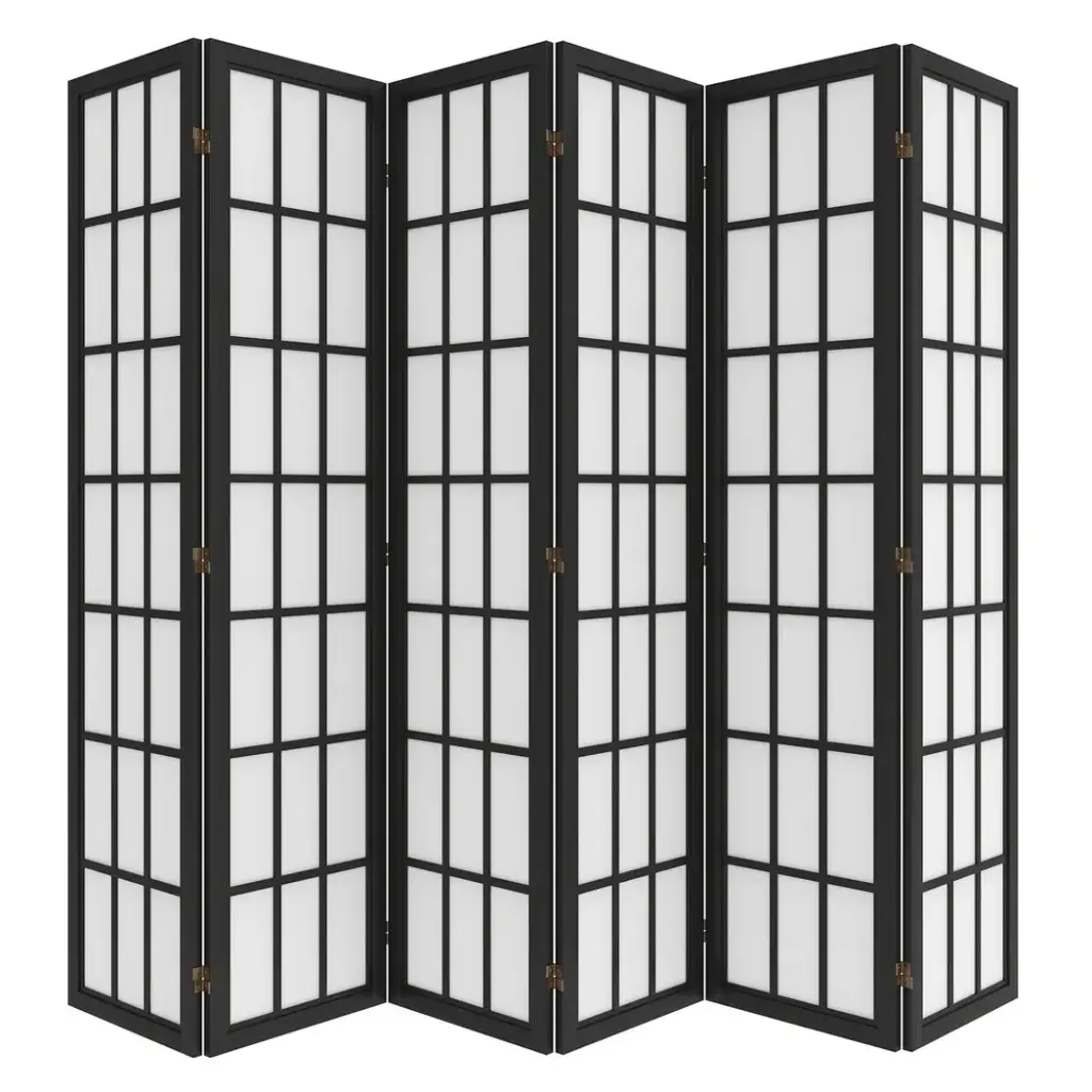  Levede 6 Panel Room Divider 170cm Freestanding Screen  