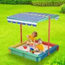  Bopeep Kids Wooden Sandbox 120X120CM  