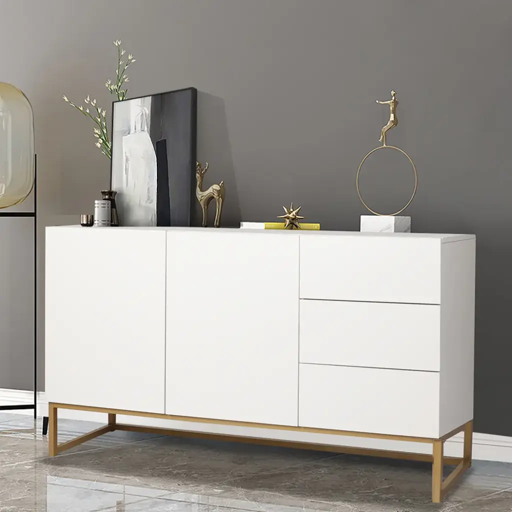  Levede Buffet Sideboard Storage Cabinet White  