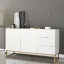  Levede Buffet Sideboard Storage Cabinet White  