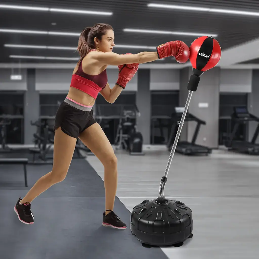  Centra Boxing Punching Bag Speed Ball Free Standing Reflect Reaction Training  
