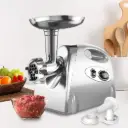  800W Electric Meat Grinder Mincer Sausage Silver  
