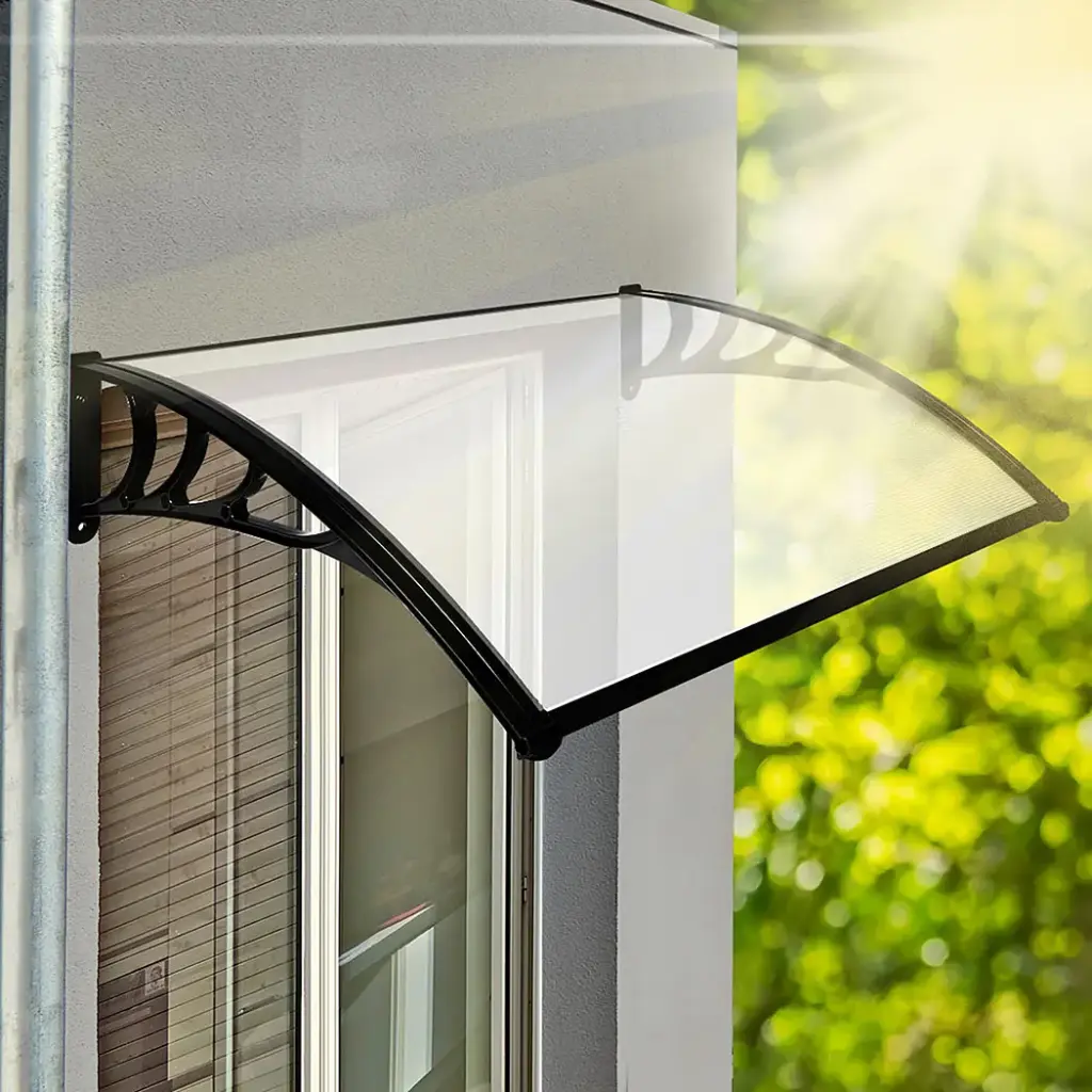  Mountview Window Door Awning Outdoor 1M X 1.2M Transparent 1x1.2M 
