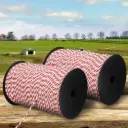Giantz Electric Fence Poly Rope 2x 500M 