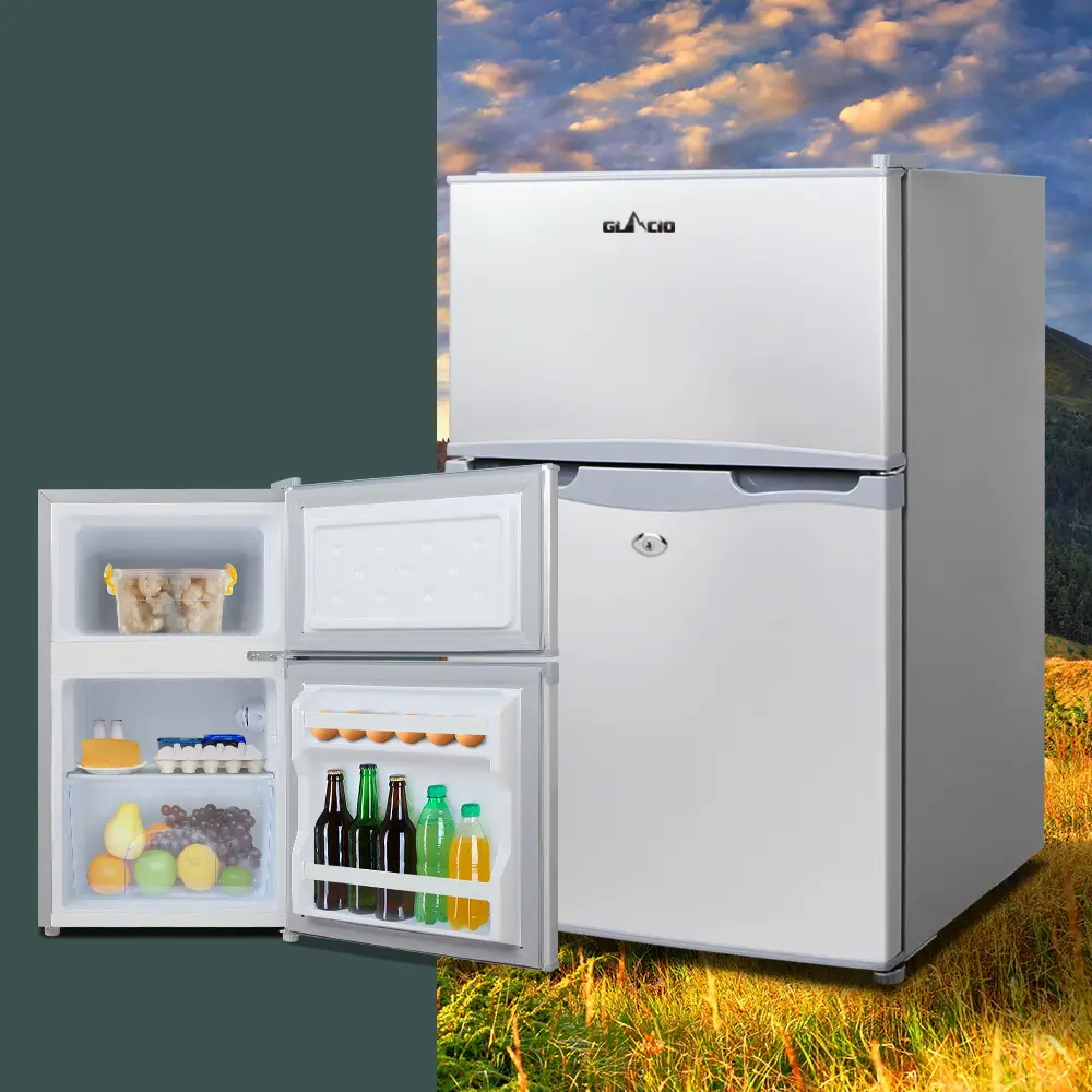Glacio 65L Portable Fridge Freezer Bar Upright 12V/24V/240V Camping Caravan 