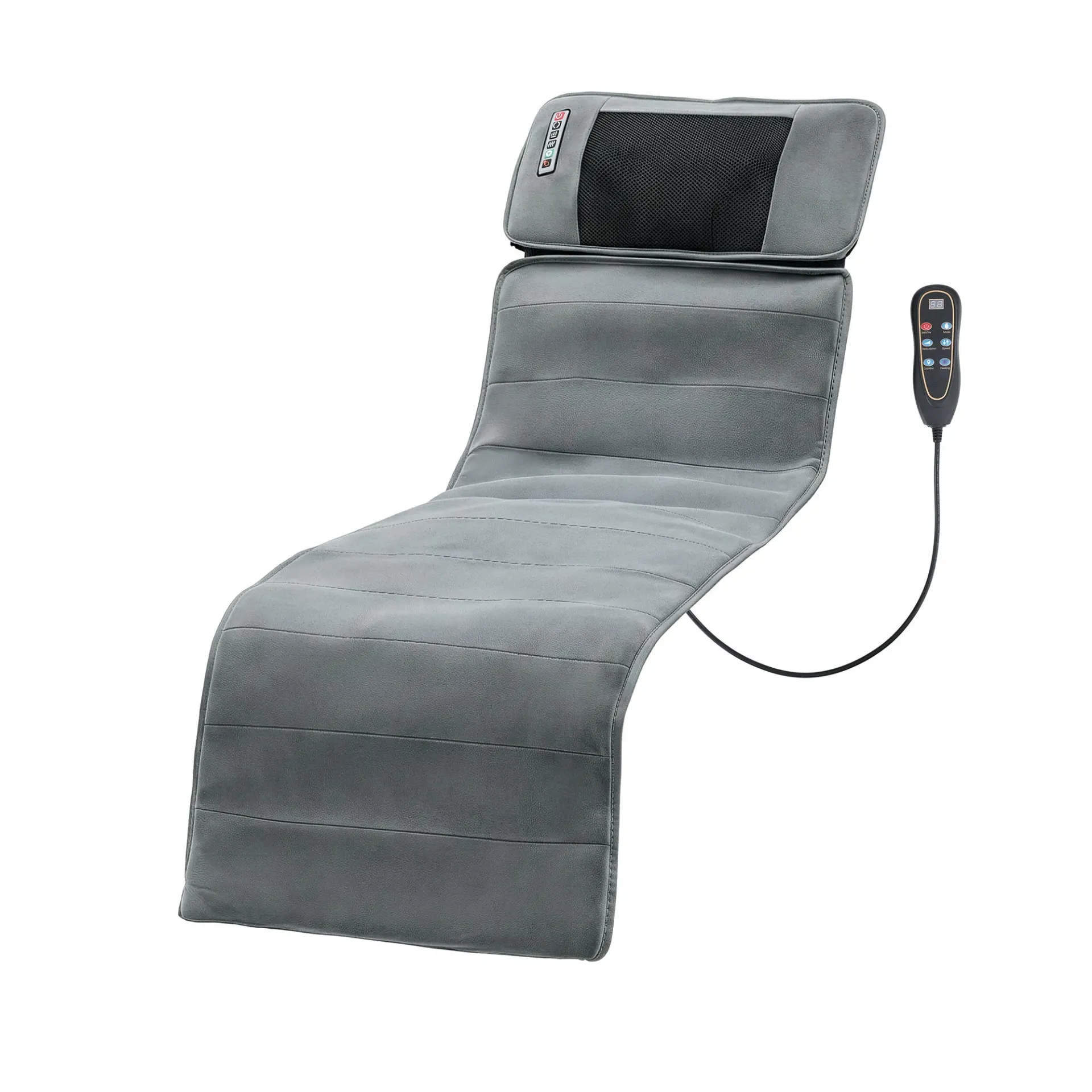 Livemor Massage Mat 10-nodes Vibration Heating Massage Cushion 