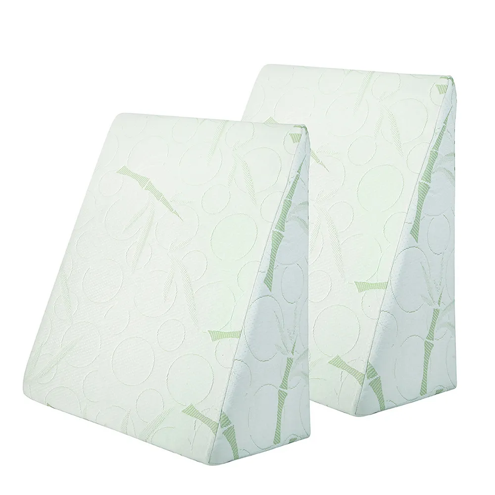 Giselle Bedding Wedge Pillow Bamboo Cover Twin Pack 