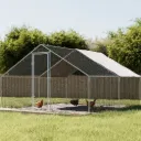 i.Pet Chicken Coop Cage 3x4x2m Galvanised Steel 