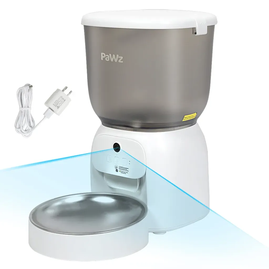  Pawz 4L Auto Pet Feeder Automatic Camera WiFi App  