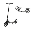 MONVELO Folding Scooter Dual Large Wheels Black
