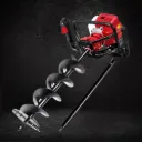 Giantz 65CC Post Hole Digger 200mm Petrol Drill Extension Bits Auger