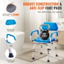 VEVOR Swivel Shower Chair 360 Degree