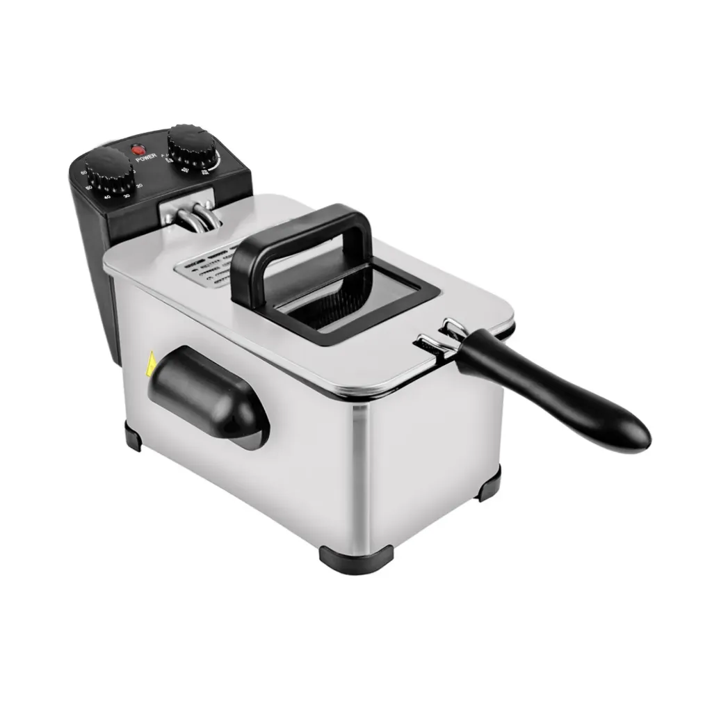 Healthy Choice 3.8L Deep Fryer with Timer Control Knob and Thermal Safety Device