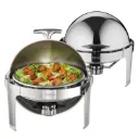 VEVOR Roll Top Chafing Dish Buffet Set, 5.5L 2 Pack