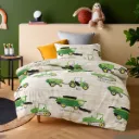 Happy Kids Country Harvest Washed Quilt Cover Set Single