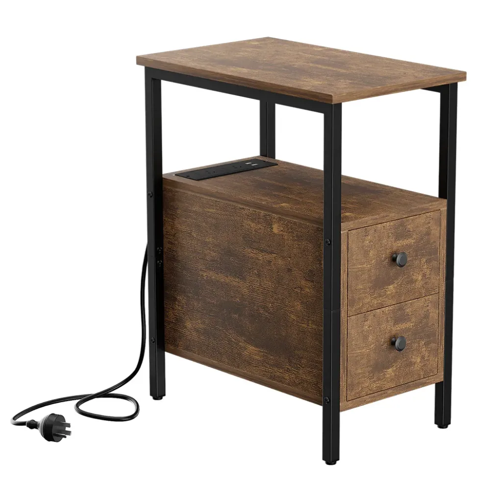 Levede Side Table Narrow Coffee End Table