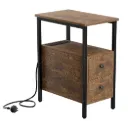 Levede Side Table Narrow Coffee End Table