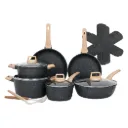 Toque 16-Piece Non Stick Cookware Set Kitchen Fry Pan